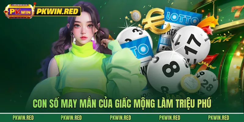 Con số may mắn của giấc mộng làm triệu phú